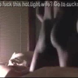 Husband talks wife into taking BBC creampie